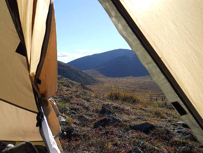 Alaska Hunting camp views