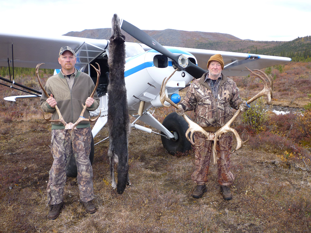 Alaska selfguided caribou hunts 40 mile, YukonCharley, Tok