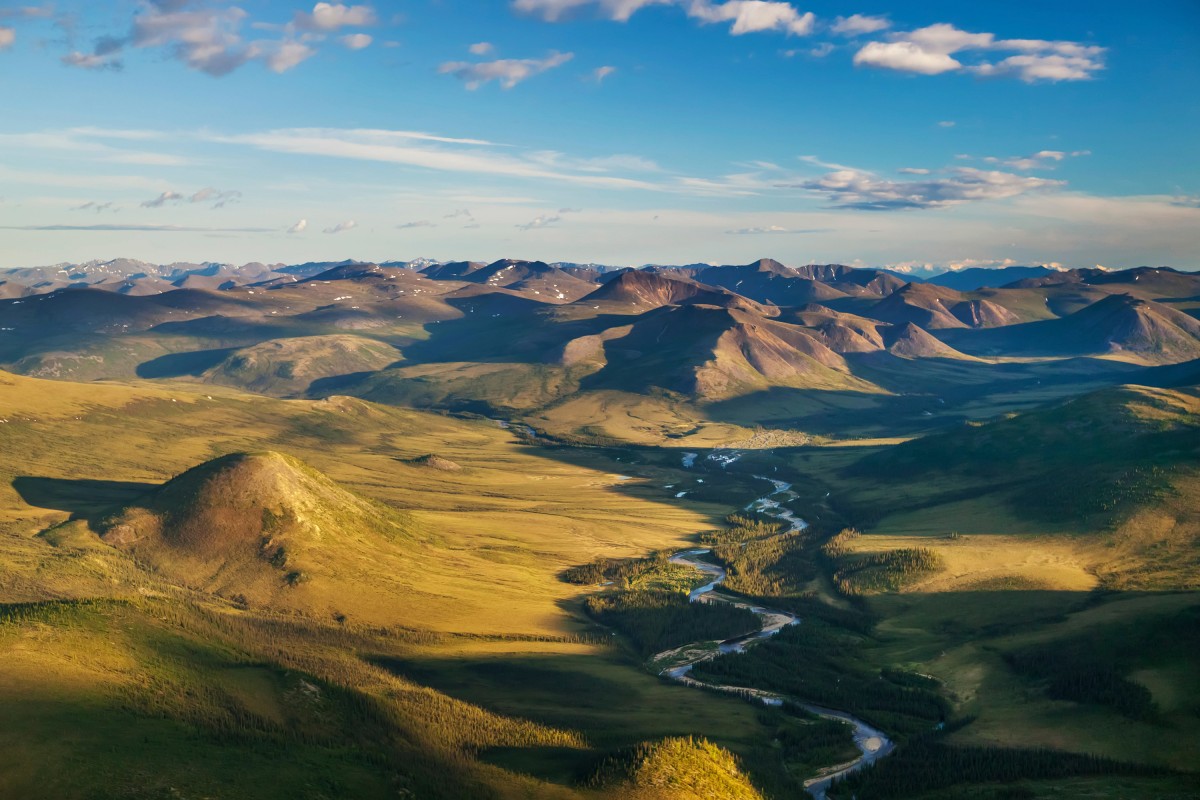 Charley River in Yukon-Charley Rivers National Preserve is an amazing landscape to raft.