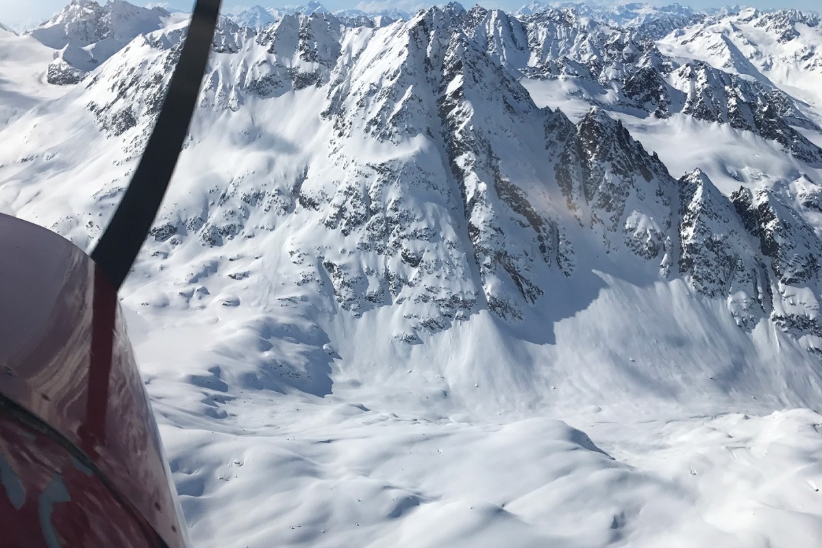 Couli Zone is a Alaska glacier ski camp in our Wrangell-St. Elias zone out of Valdez.