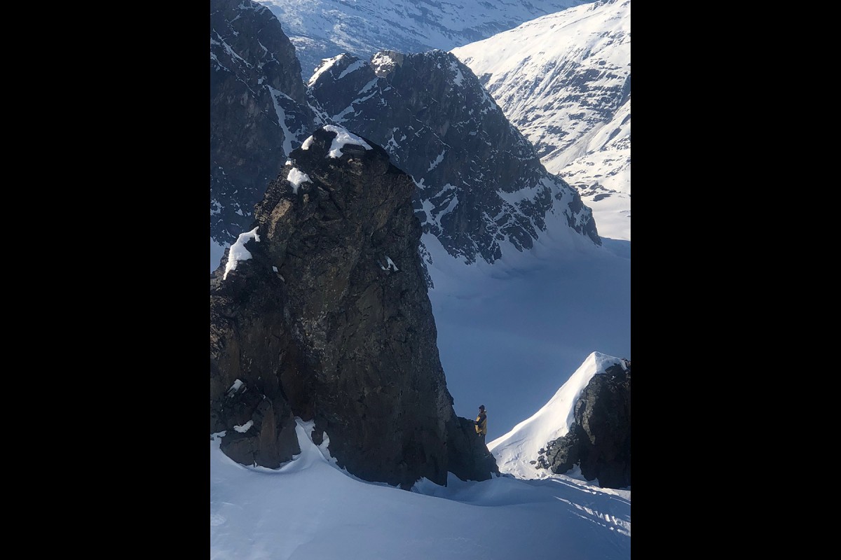 Neat little spot in the Turkey zone, Chugach mountains.