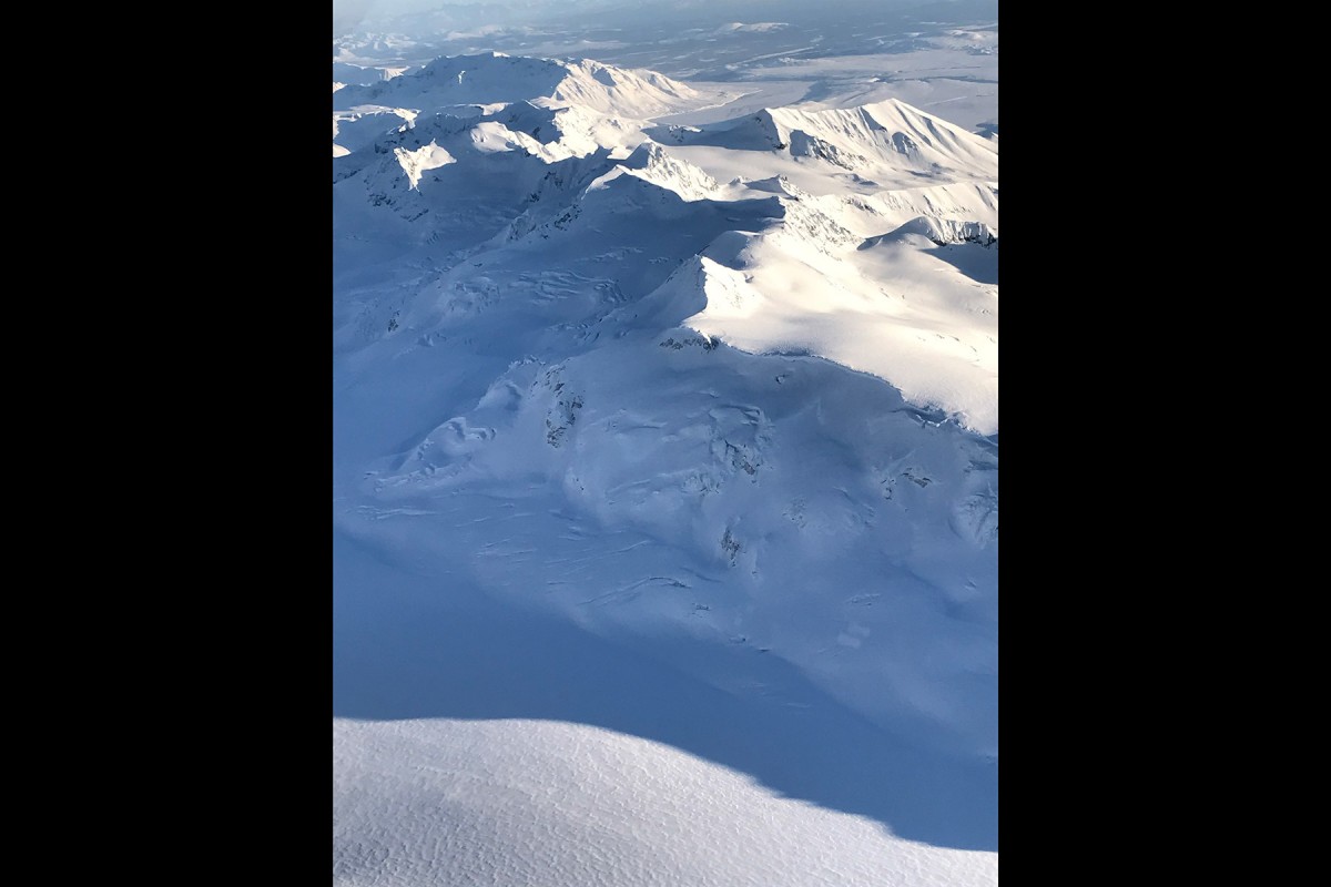 Canwell/Gakona Glacier ski camp located in the Eastern Alaska Range.