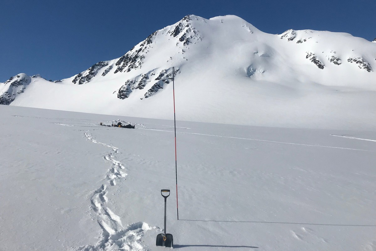 Ski camp out in the Turkey Zone near Valdez.