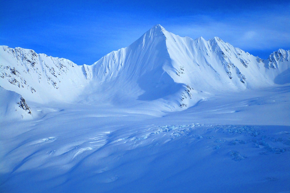 Looking out at Pyramid in Chugach/Valdez zone.