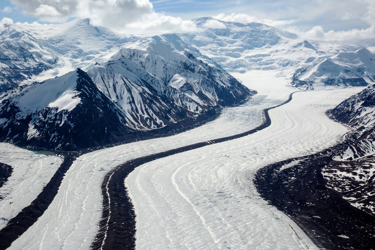 Mt. Bona lies in the Wrangell-St. Elias National Park boundaries and is a great mountaineering climb.