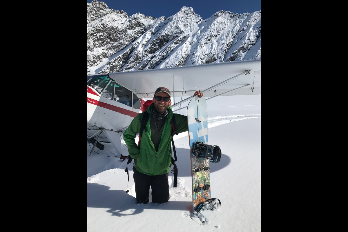 Getting out to the Books in deep powder.