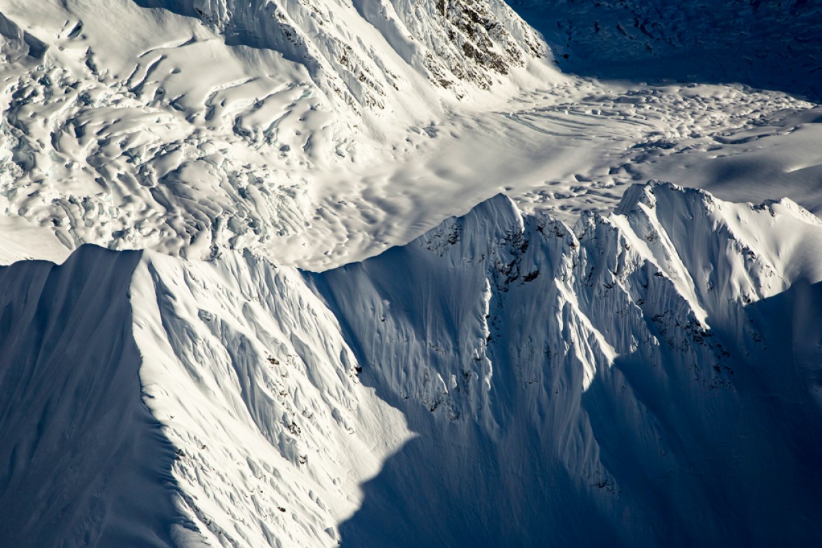 Some of the best skiing in Alaska, and Chugach Mountains in the Dora Keen.